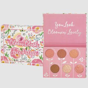 🔥3/$30 NIB BEAUTANIQ BEAUTY Bloom Blush Palette Bronzer Highlight 6 Shades